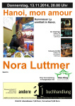Plakat Nora Luttmer 13.November 2014