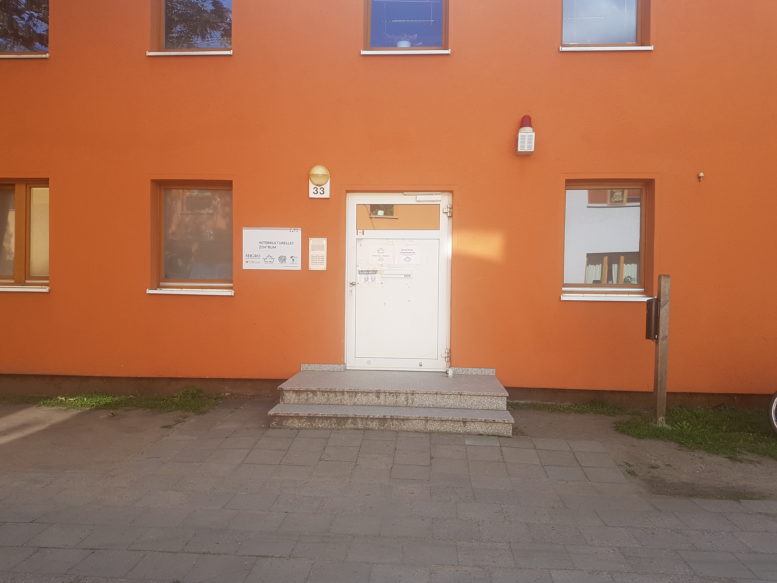 Eingang zum Interkulturellen Zentrum